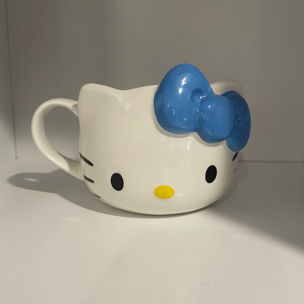 Hello Kitty Mug with Blue Bow